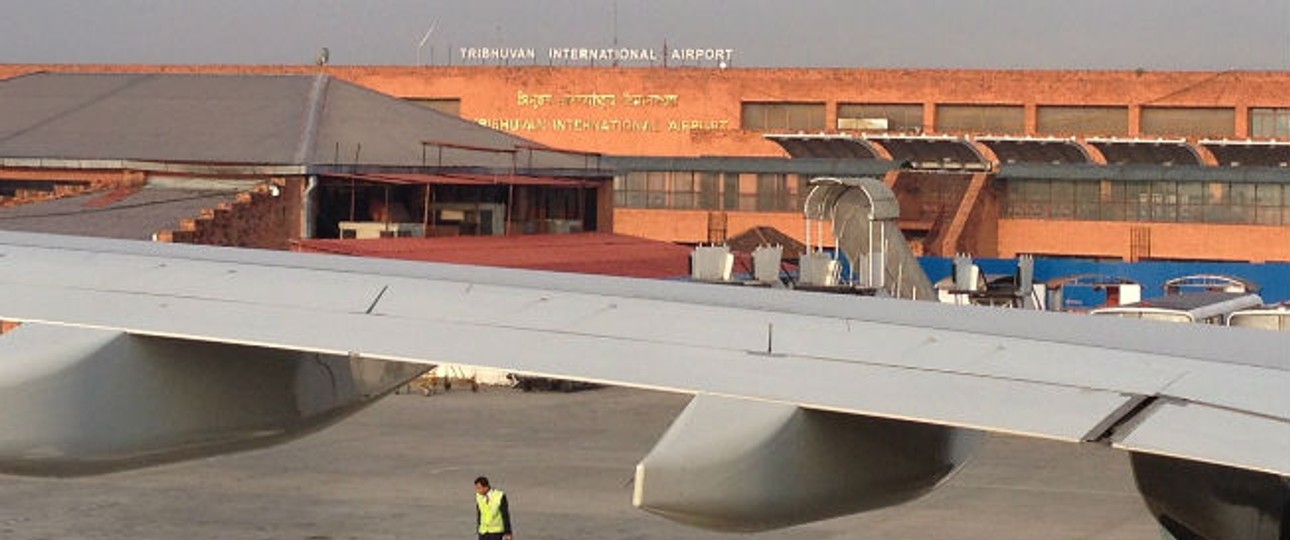 Tribhuvan International Airport in Kathmandu: Keine reibungslose Kommunikation.