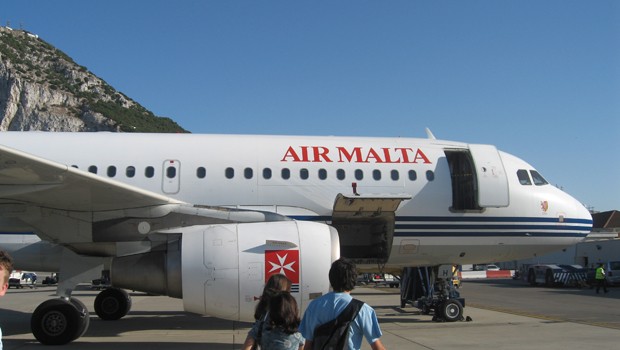 Air-Malta-Maschine: Passagiere steigen immer öfters auf die Konkurrenz um.