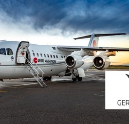 Montage: Ein Flugzeug von Zeitfracht-Tochter WDL und die neu angemeldete Marke.