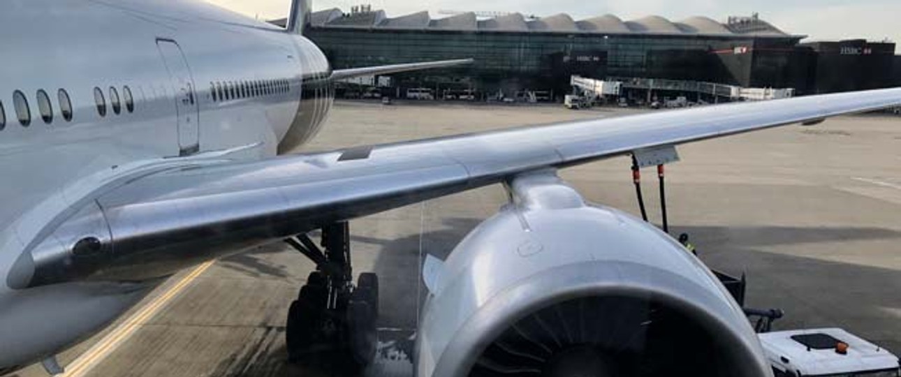 Für fast zwölf Stunden unsere Bleibe: Boeing 777-300 ER von Air New Zealand.