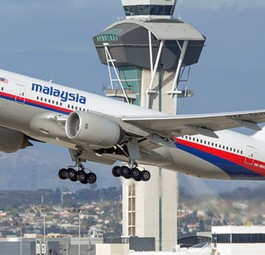 Boeing 777-200 mit der Kennzeichnung 9M-MRO: Der Jet gilt als vermisst.