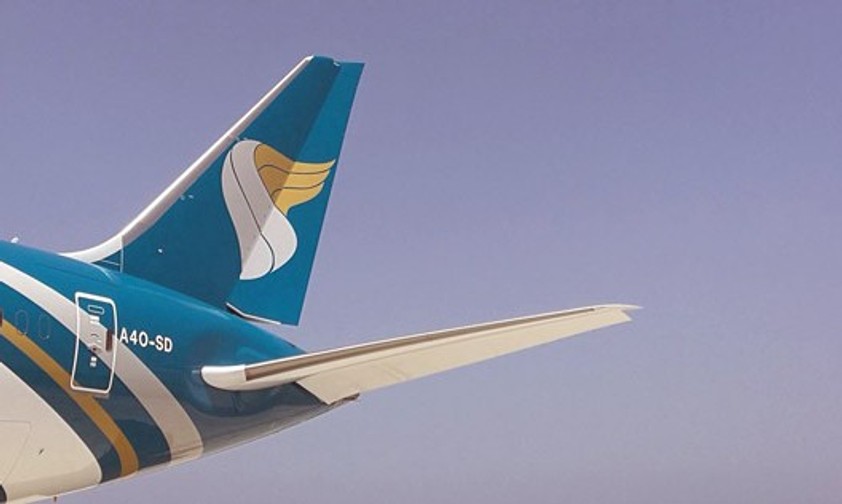 Boeing 787-9 Dreamliner von Oman Air: Die Fluggesellschaft kann weiterhin alle vom Embargo betroffenen Ziele anfliegen.