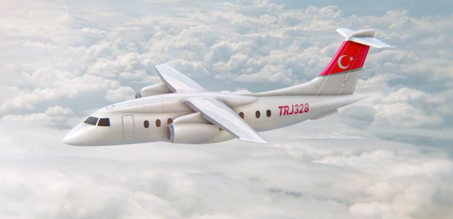 TRJ328: So soll der neue Regionaljet aussehen.