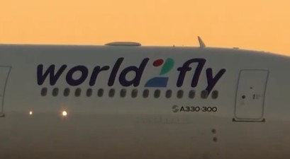 Airbus A330 von World2Fly: Steckte fest