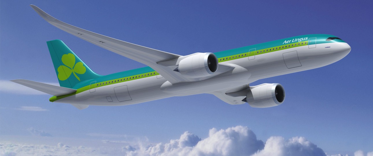 Visualisierung des A350 von Aer Lingus aus dem Jahr 2007: Wird nicht real.