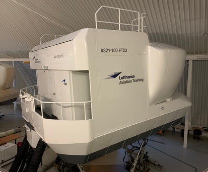 Simulator von Lufthansa Aviation Training: Nah am echten Fluggefühl.