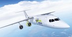 E-Fan X: Zuerst nur eine BAE 146, bei der ein Triebwerk durch einen Zwei-Megawatt-Elektromotor ausgetauscht wurde.