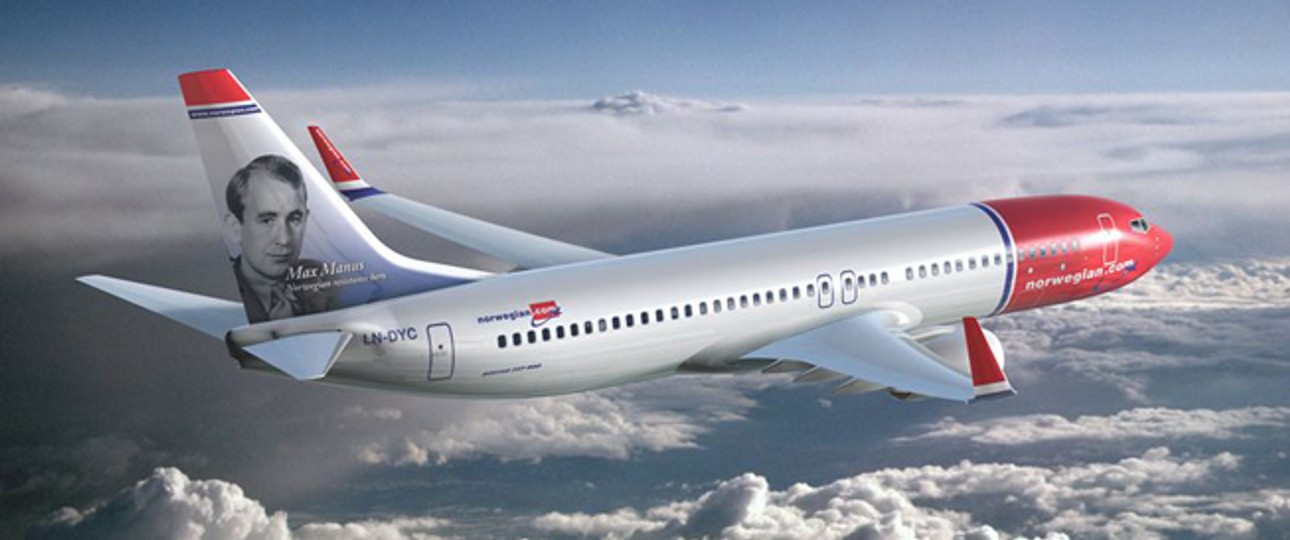 Boeing 737 von Norwegian: Bald in die USA unterwegs.