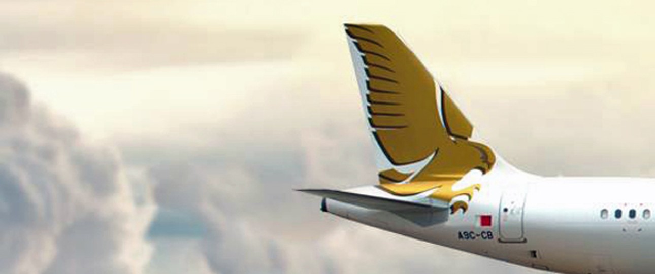Heckflosse von Gulf Air: Bald hauptsächlich regionale Routen.