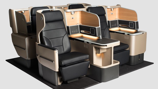 Optisch gleicht der neue Business-Sitz von Qantas den Produkten anderer Fluggesellschaften.
