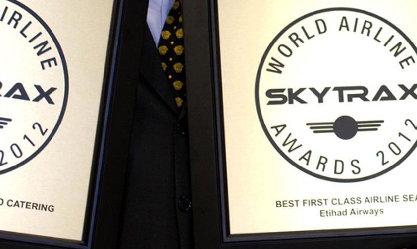 Skytrax-Awards: Etihad schnitt nie schlecht ab.