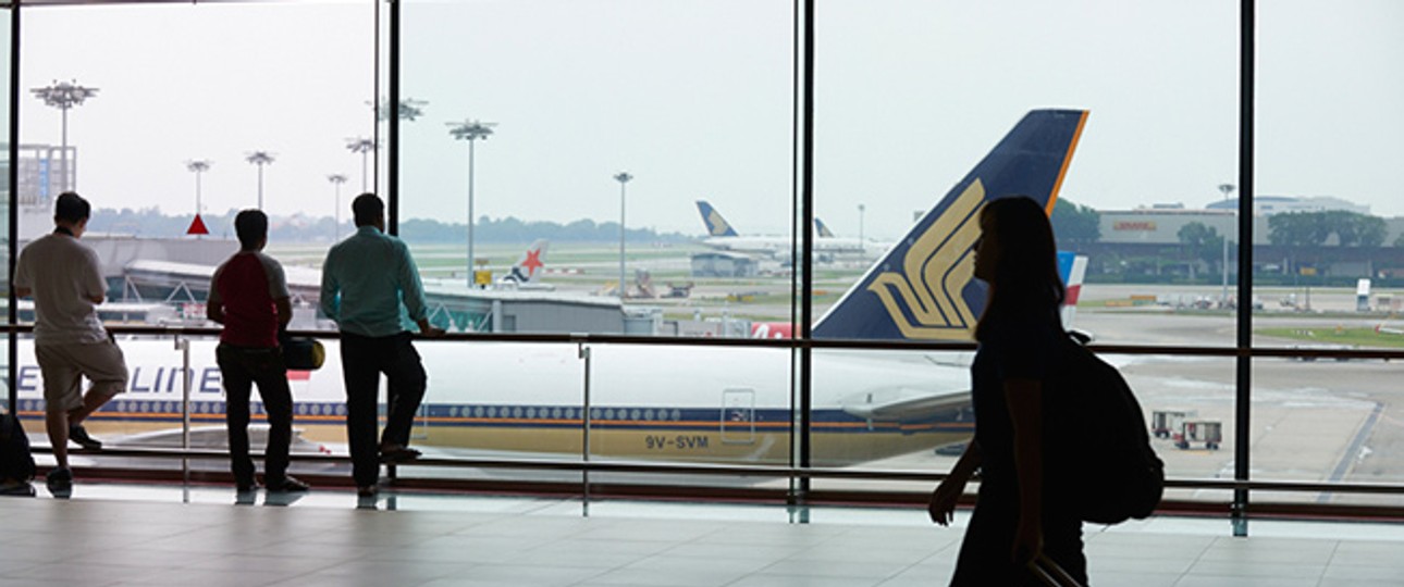 Terminal 1 des Changi Airport: Bis 2030 soll Terminal 5 folgen.