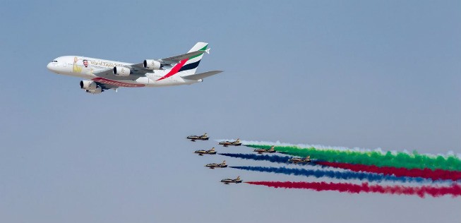 4. Platz: Emirates fliegt mit einem Airbus A380 von Auckland nach Dubai. Distanz: 14.200 Kilometer, Dauer: bis zu 17:05 Stunden.