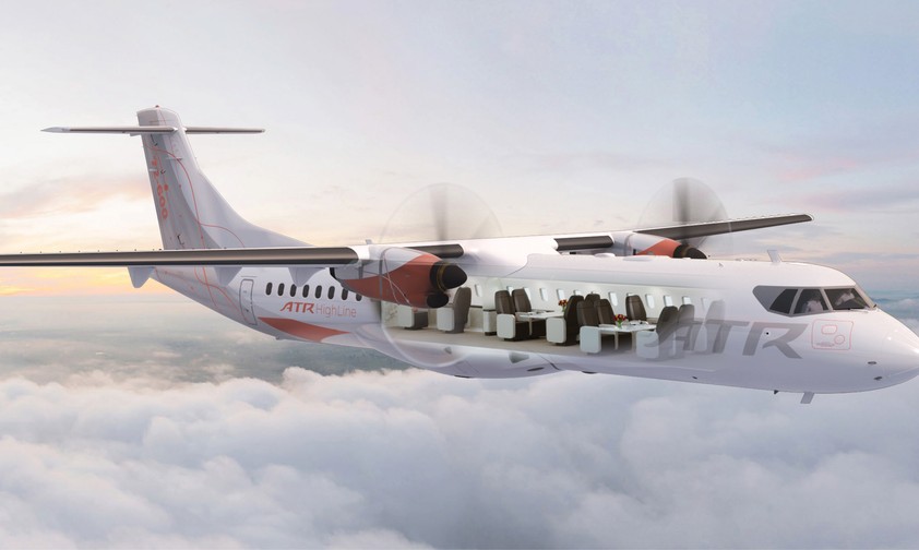 ATR präsentiert unter dem Namen Highline fünf Kabinenlayouts für gehobene Ansprüche: