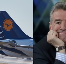 Michael O'Leary: Schoss scharf gegen Lufthansa.