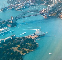 Blick auf Sydney: Wer hier ankommt, muss in Quarantäne.