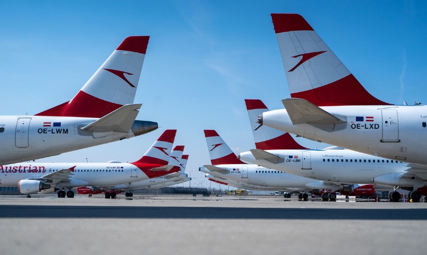 Flieger von Austrian Airlines: Zumindest der Sommer läuft gut.