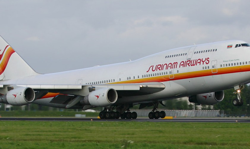 Boeing 747 von Surinam Airways im Jahr 2005: Einst große Jets, aktuell gar keine mehr.