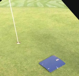 American-Airbus schafft fast Hole-in-one
