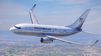 boeing 737 700 bbj freedom plane