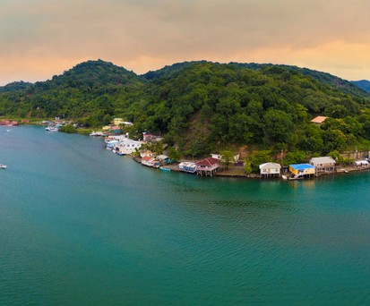 Insel Roatán: Rund 65 Kilometer vor der Küste von Honduras.