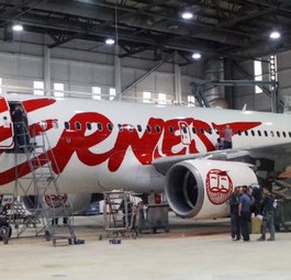A319 von Fly Ernest: Bald soll der Ausbau kommen.