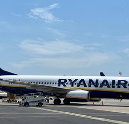 Boeing 737 von Ryanair: Bald auch Wartung in Nürnberg.