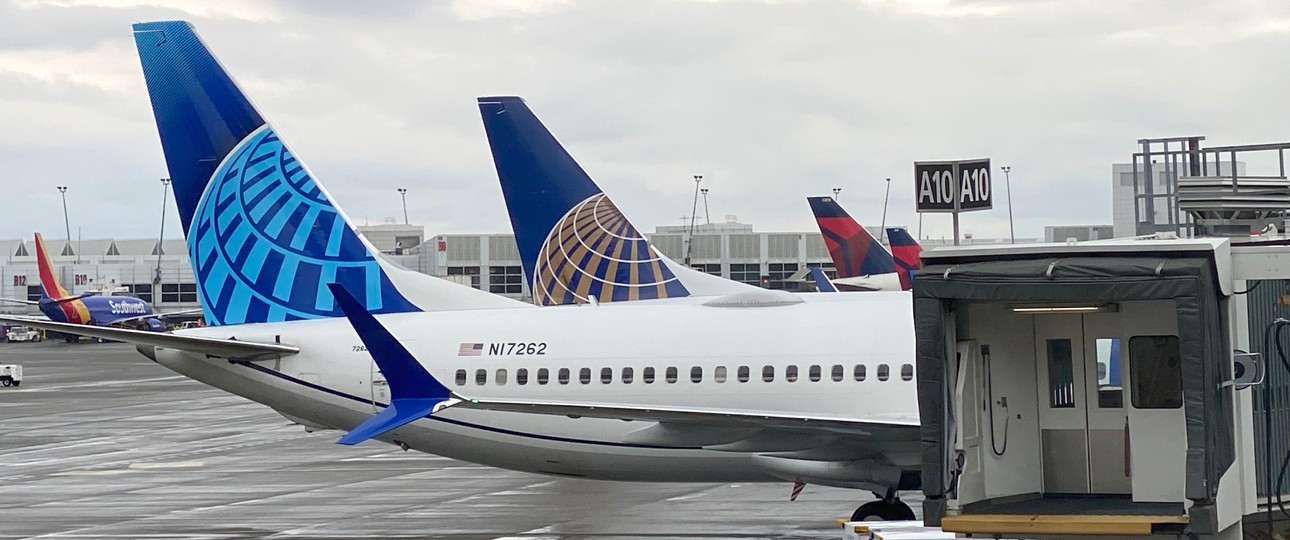 Jets von United, Delta und Southwest: Alle großen Airlines sind betroffen.