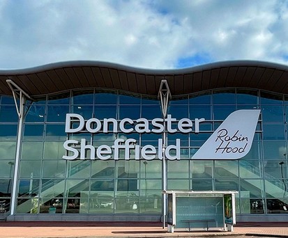 Terminal des Doncaster Sheffield Airport: Bald keine Flüge mehr.