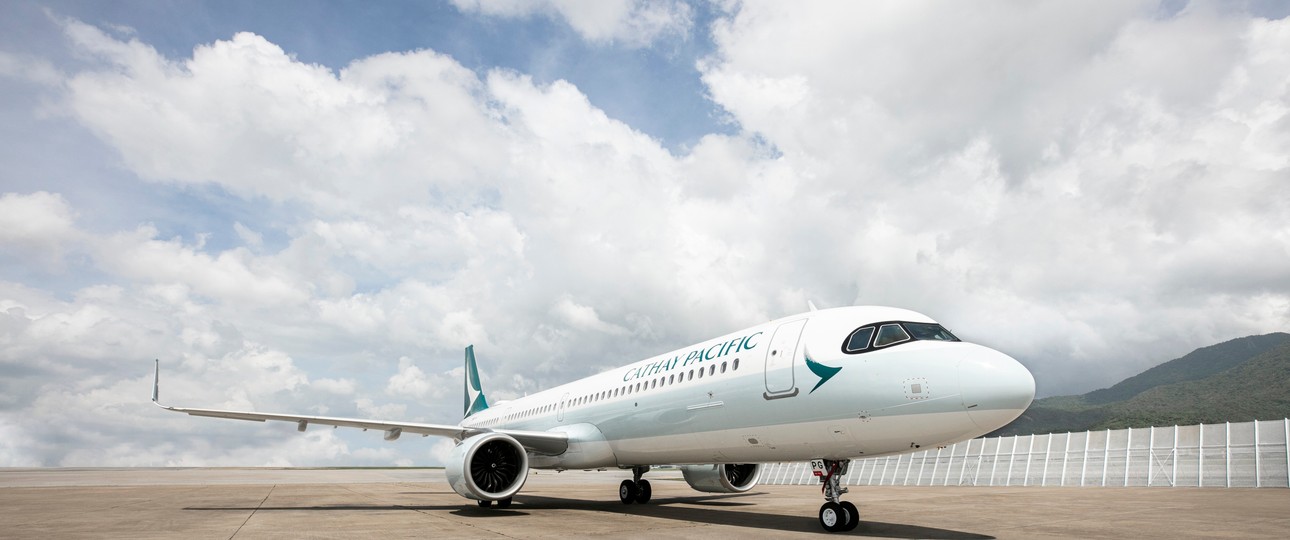 Airbus A321 Neo von Cathay Pacific: Die Airline erhöht den Komfort in ihren Flugzeugen. 
