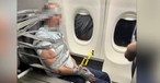 Unruly Passenger auf American-Airlines-Flug: Der Mann wurde fixiert und bei einer Zwischenlandung in Baltimore der Polizei übergeben.