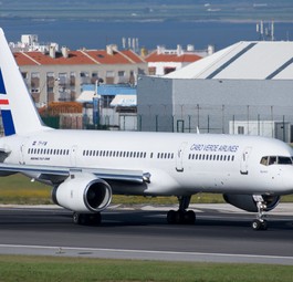 Boeing 757 von Cabo Verde Airlines: Oft nach Brasilien unterwegs.