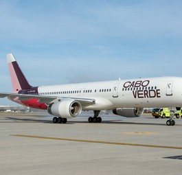 Boeing 757 von Cabo Verde Airlines: Die Flotte soll schrumpfen.