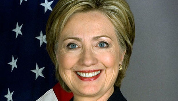 US-Außenministerin Hillary Clinton...