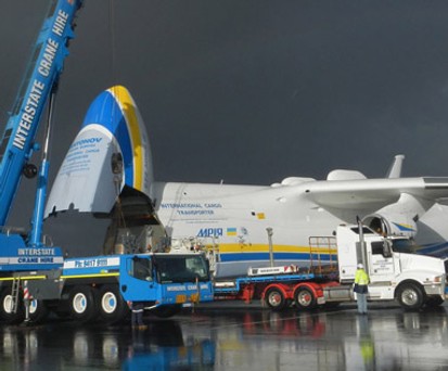 An-225 nimmt die Arbeit wieder auf