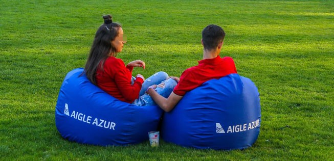 Veranstaltung von Aigle Azur: Die Fluglinie hat einen gewichtigen neuen Aktionär.