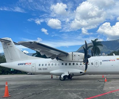 ATR 42 von Easyfly: Künftig als Clic unterwegs.
