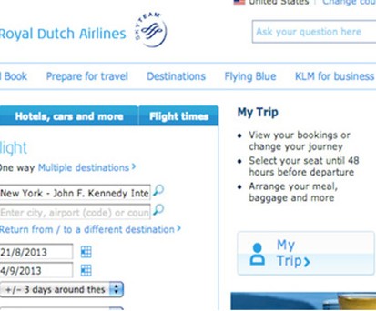 Besonders kreativ sind die Tipps von KLM noch nicht.
