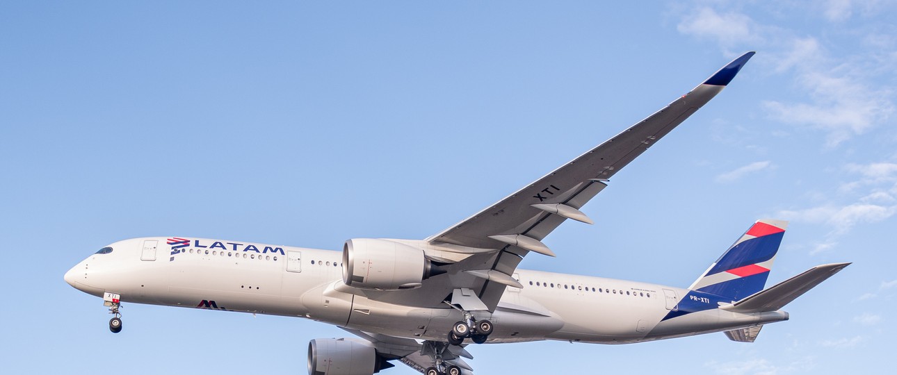 Airbus A350: In den Latam-Farben bald nicht mehr zu sehen.