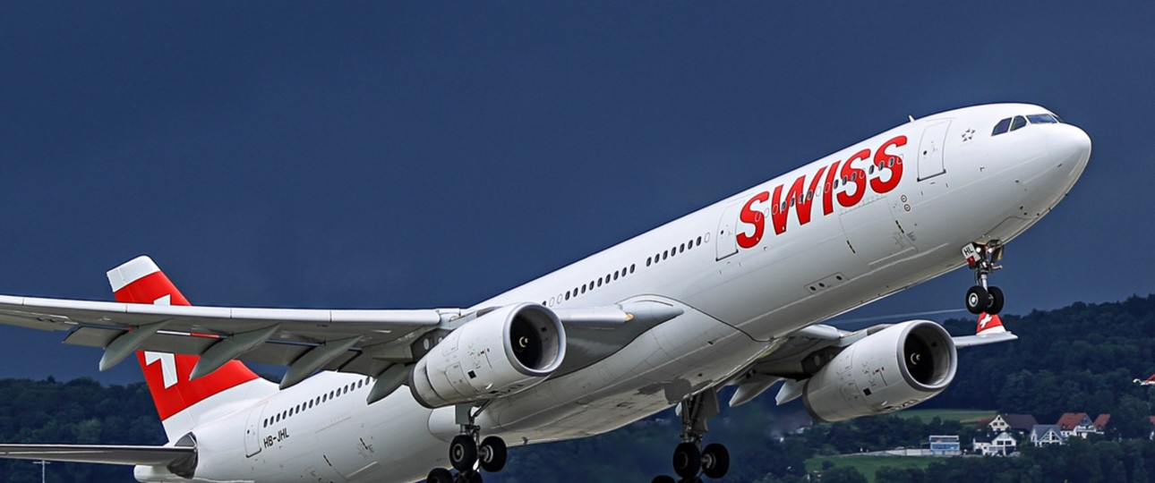 Airbus A330 von Swiss: Der Lufthansa-Tochter mangelt es an Cockpitpersonal.