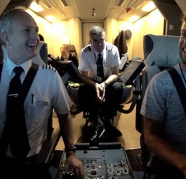 Wenn ein Formel-1-Profi auf den A380 trifft