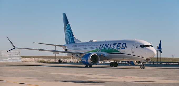 United Airlines wurde in der Kategorie bester Rosé in der Business-Class ausgezeichnet.