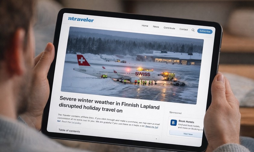 Fake News: Angebliches Bild des Airbus A220 in Kittlä - doch es ist nicht echt.
