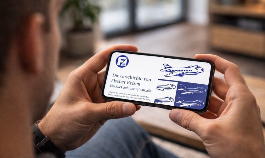 Webseite von Fischer Air: Immer mehr Unstimmigkeiten.