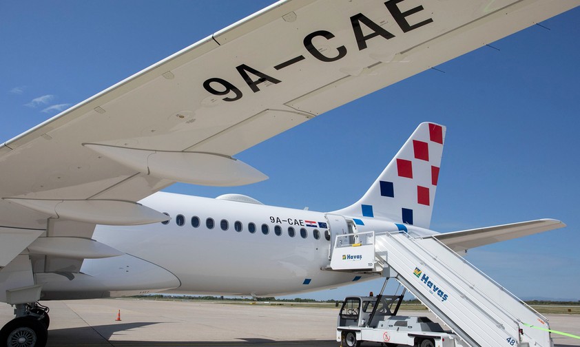 Airbus A220 von Croatia Airlines: Der Wechsel ist teuer.