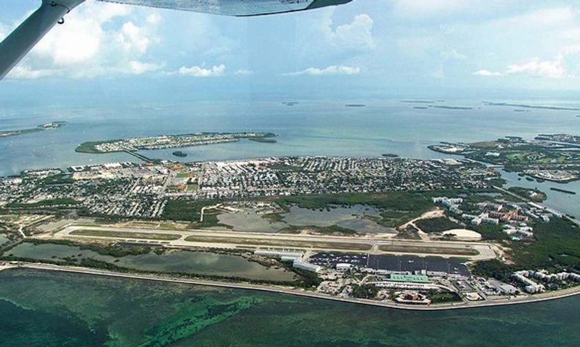 Der Flughafen von Key West: Weniger Restriktionen.