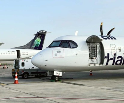 Flotte von Air Haifa: Beide ATR 72-600 sind da.