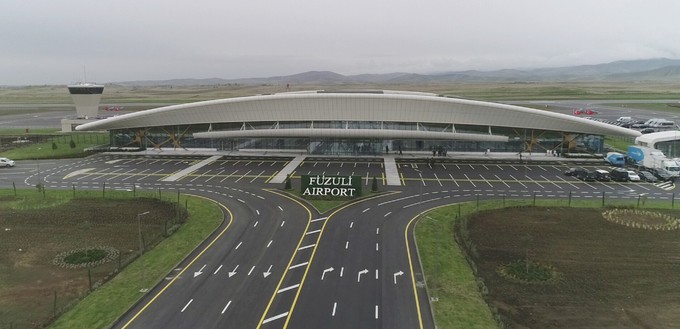 Der Fuzuli International Airport: Er wurde am 26. Oktober 2021 eröffnet.
