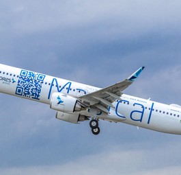 Airbus A321 LR von Azores Airlines: Langer, sehr langer Flug.