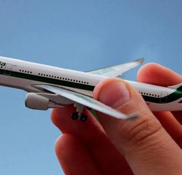 Alitalia-Jet: Bald keine französisch-niederländische Partnerschaft mehr.
